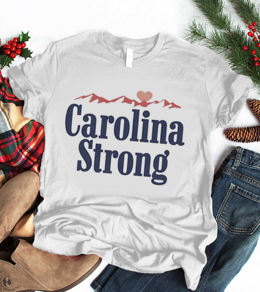 Carolina Strong Mountain Heart T-Shirt
