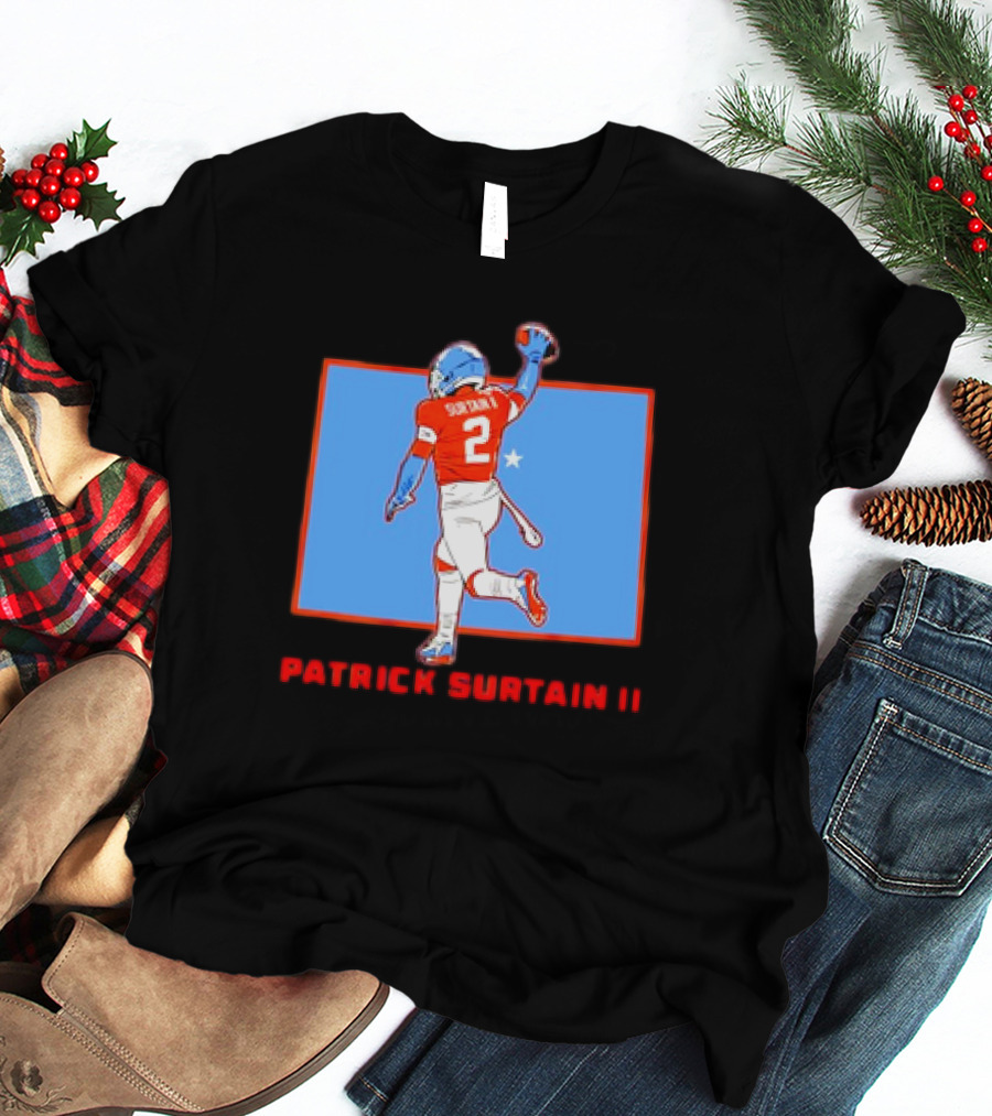 Patrick Surtain II Denver State Star NFLPA Football T-Shirt