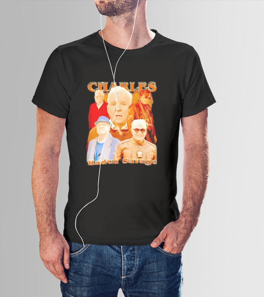 Charles Haden Savage Steve Martin Vintage Bootleg T-Shirt