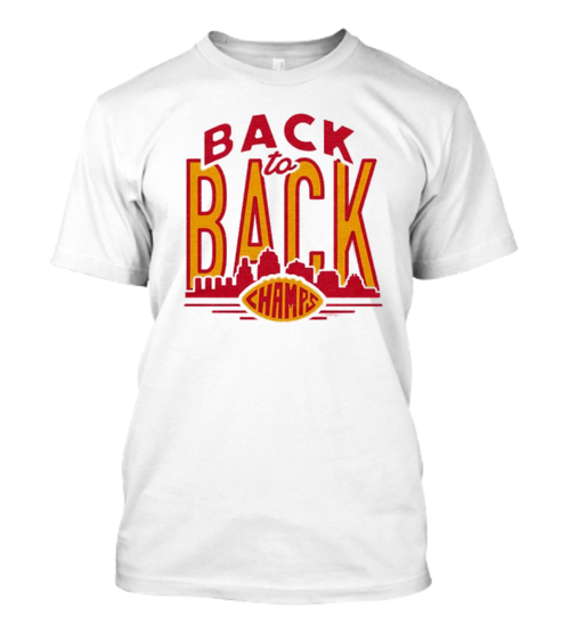 Kansas City Chiefs Back To Back Champs Ronald McDonald Back To Back Champs T-Shirt