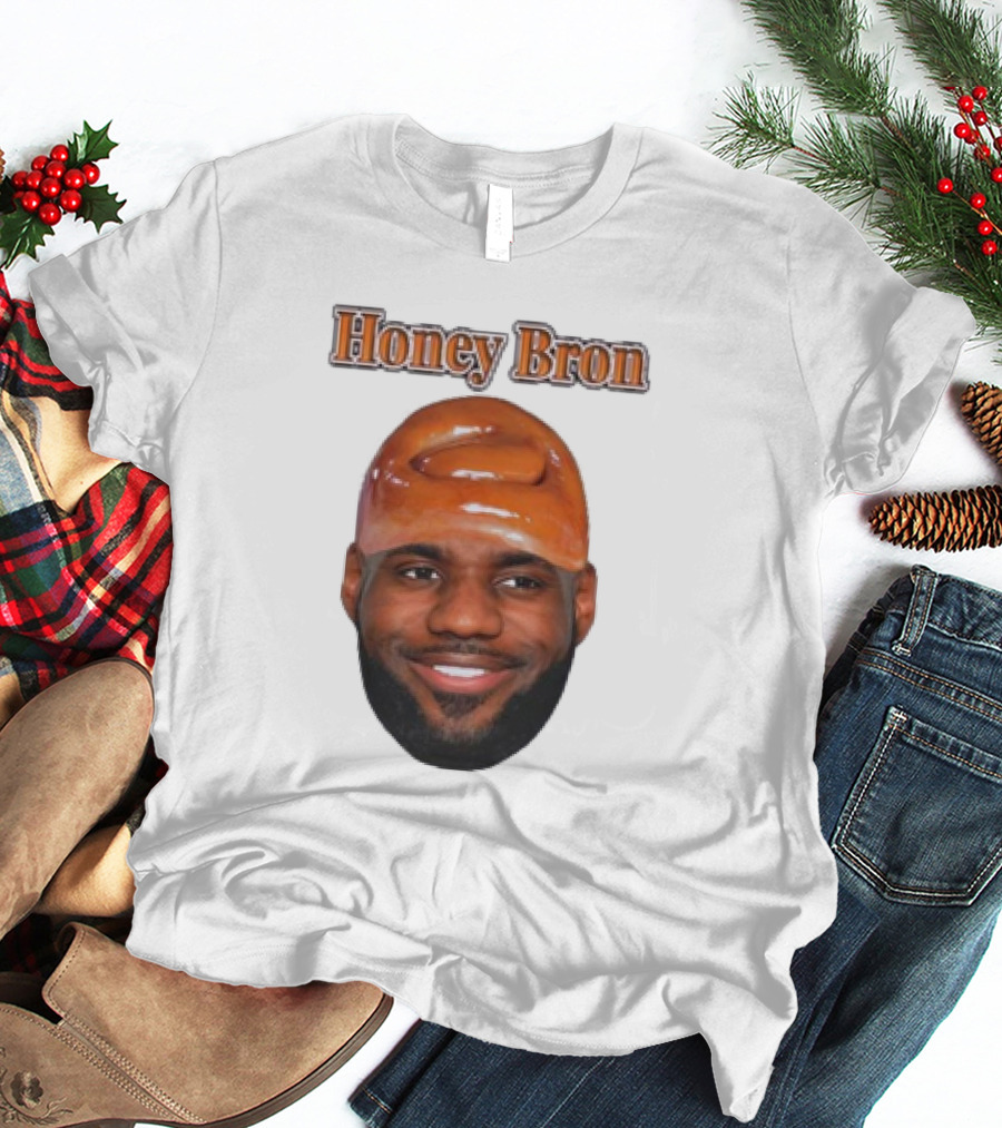 Honey Bron Lebron James Honey Brown Face T-Shirt