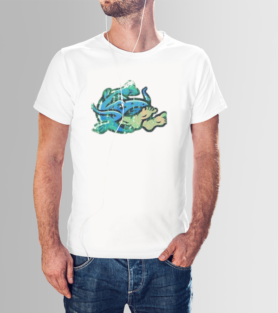 Noodlers Distressed Swimming Meme T-Shirt