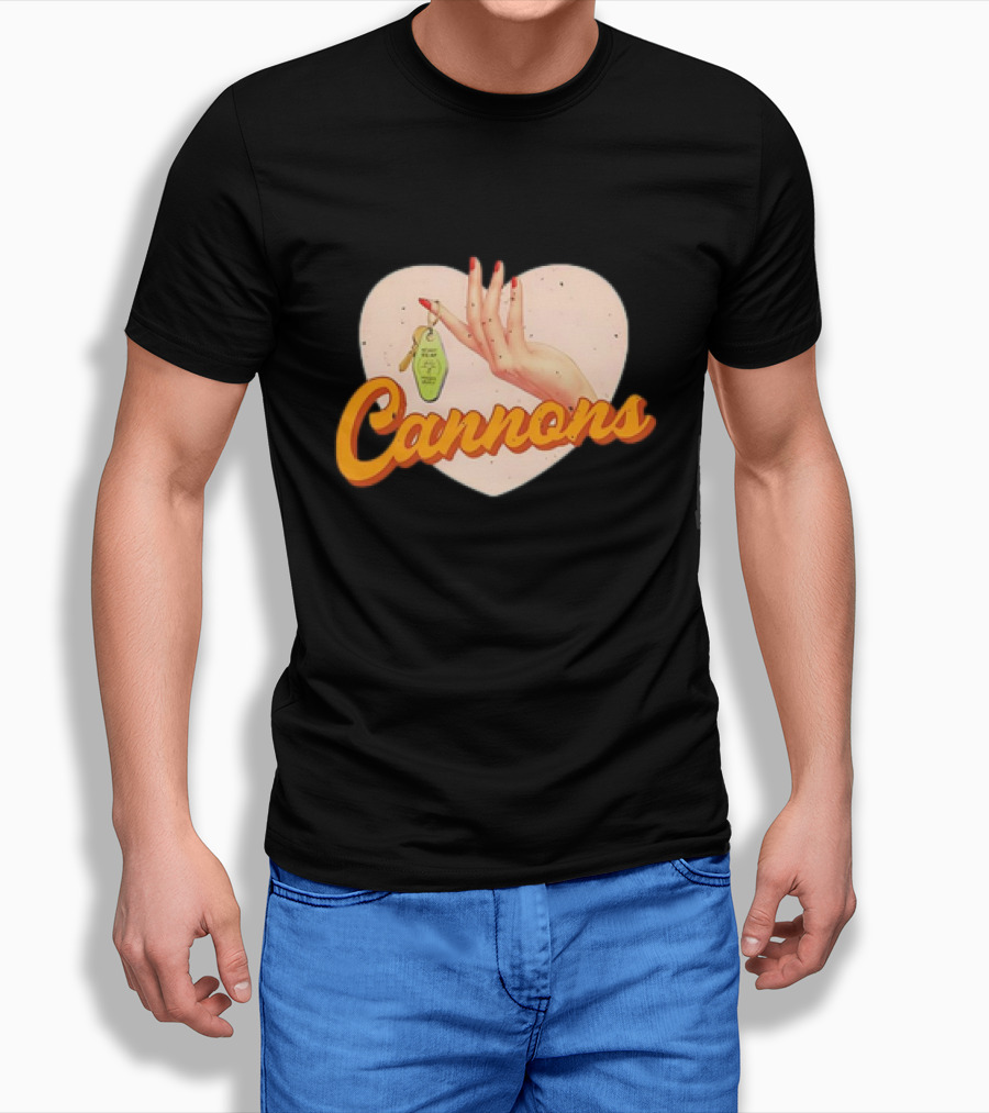 Cannons Vintage Motel Key Heart T-Shirt