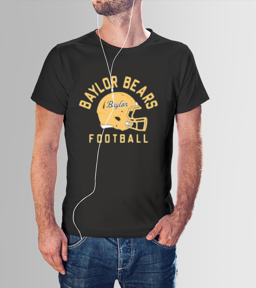 Baylor Bears Football Baylor Helmet T-Shirt