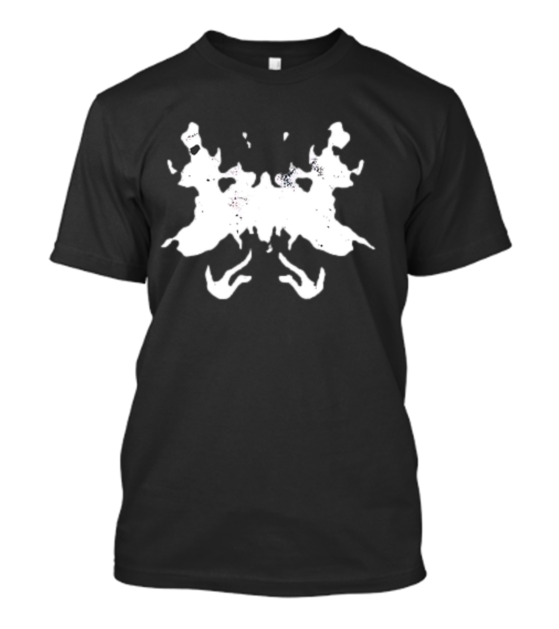 Angel Fish Rorschach Inkblot Symmetry T-Shirt