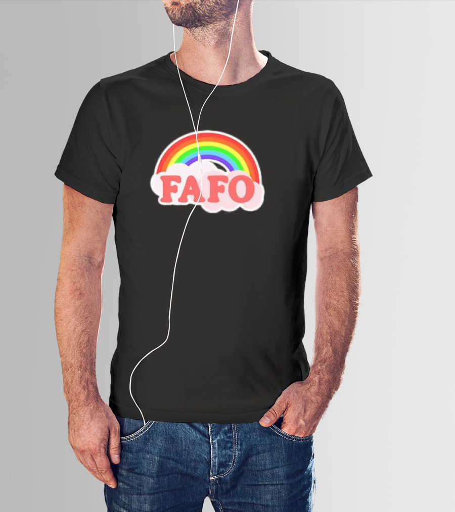 FAFO Rainbow Cute T-Shirt