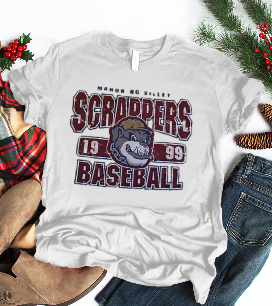 Mahoning Valley Scrappers Baseball 1999 Vintage T-Shirt
