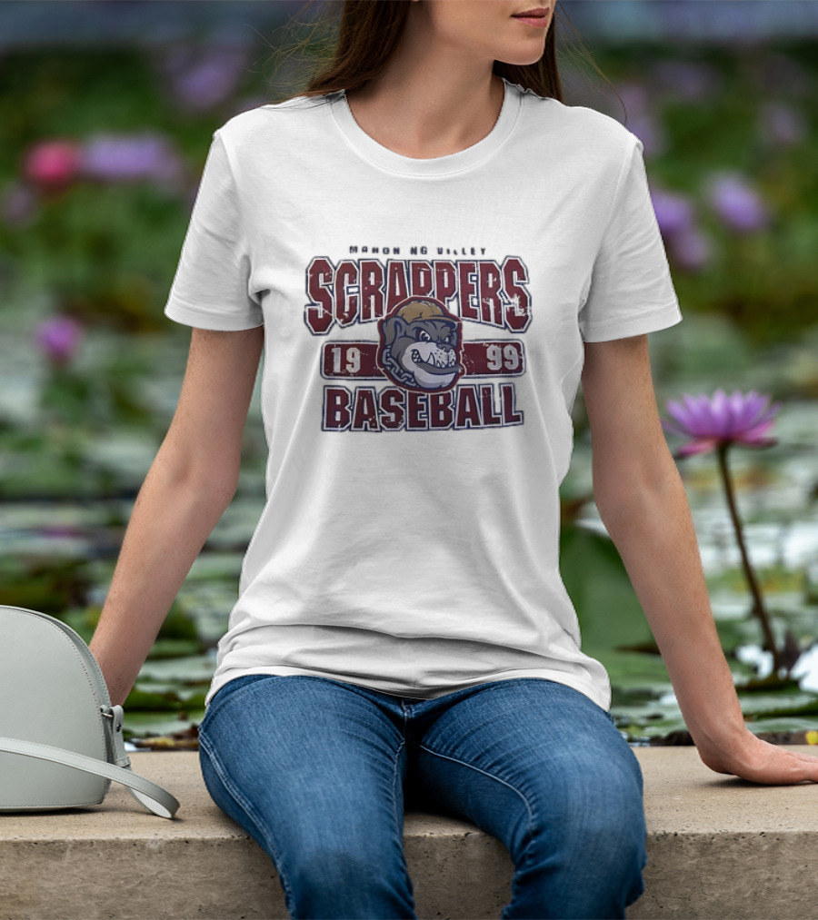 Mahoning Valley Scrappers Baseball 1999 Vintage T-Shirt