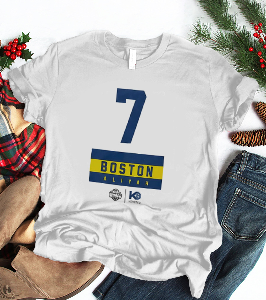 7 Boston Aliyah WNBA Kompete Indiana Fever T-Shirt
