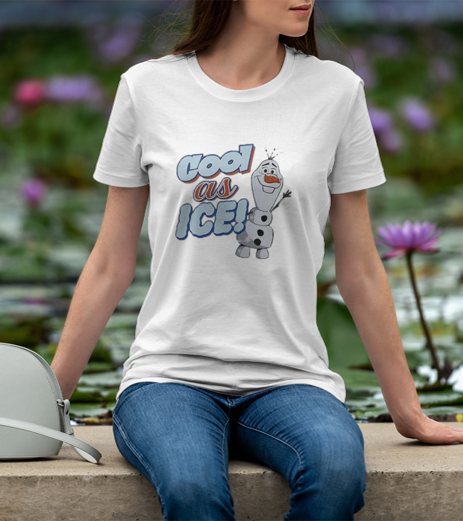 Olaf Cool As Ice Frozen Snowman Fun T-Shirt