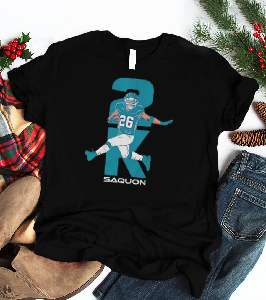 2K Saquon 26 Philadelphia Eagles NFL Football Vintage T-Shirt