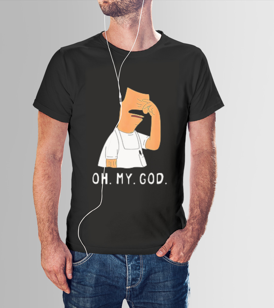 Bob’s Burgers Oh My God Facepalm Expression T-Shirt