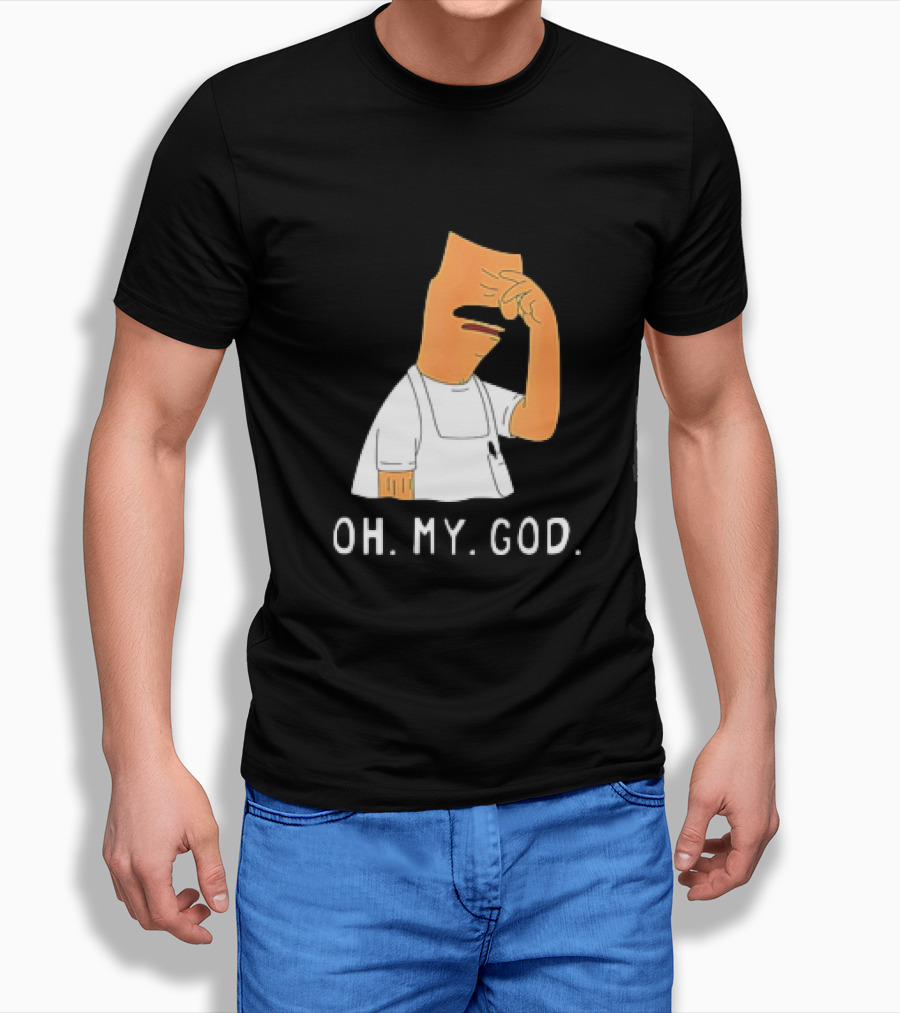 Bob’s Burgers Oh My God Facepalm Expression T-Shirt