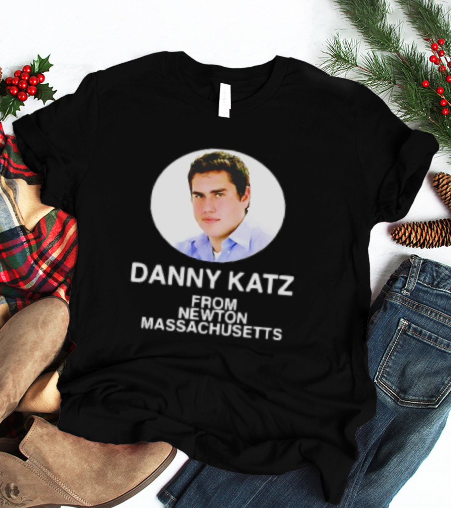 Danny Katz From Newton Massachusetts Portrait Image T-Shirt