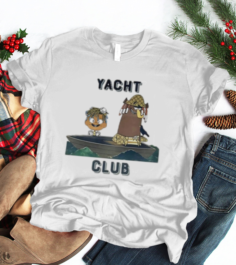 Juice Wrld Lil Yachty Yacht Club Hip-Hop Characters T-Shirt