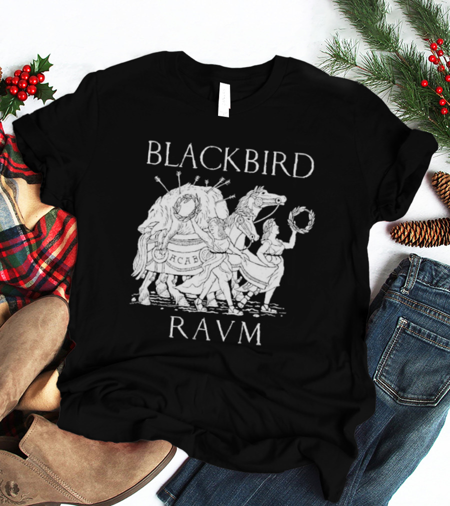 Blackbird Raum ACAB Alex Krokus Bear And Raccoon Procession T-Shirt