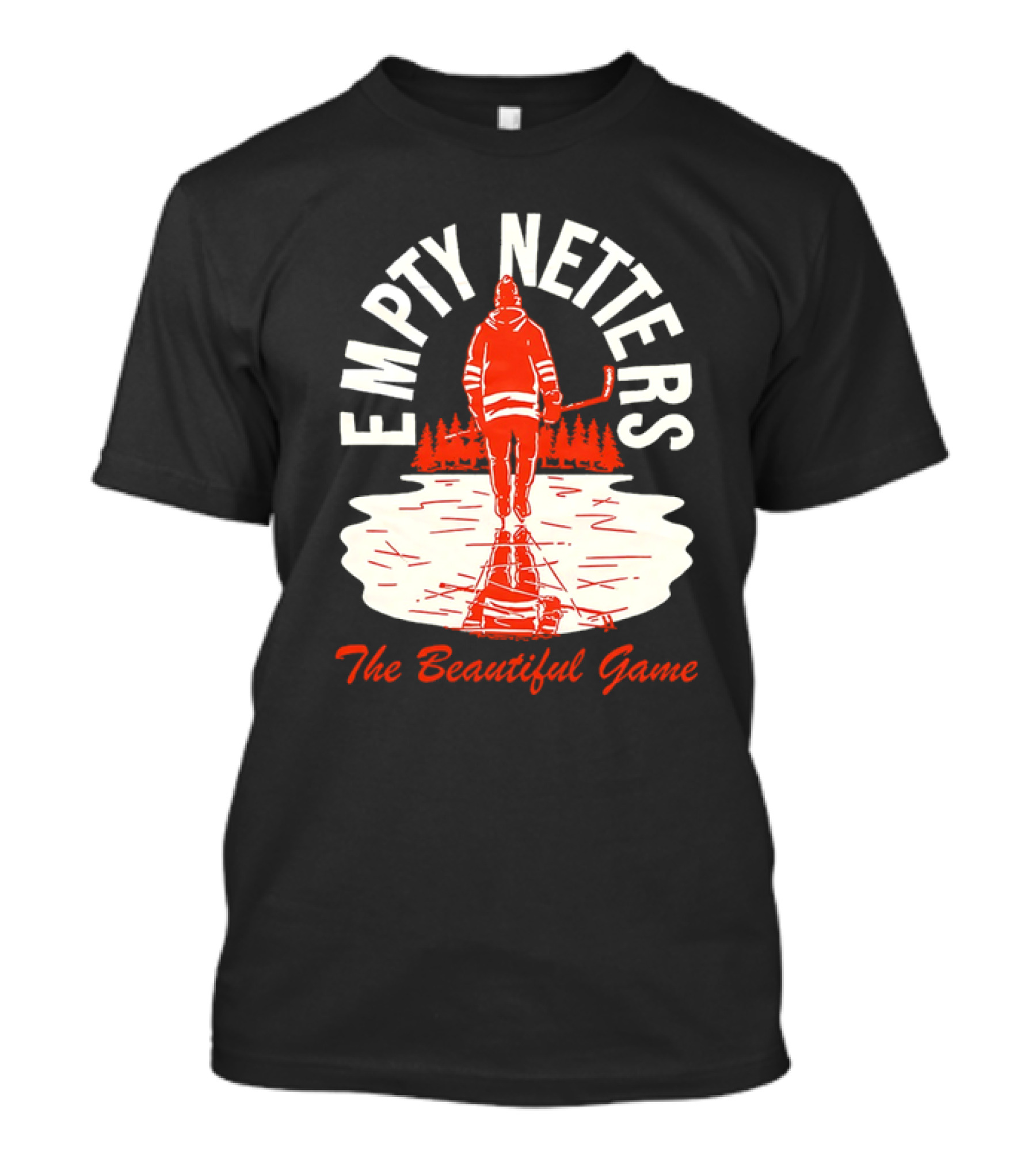 Empty Netters The Beautiful Game Hockey Lakeview Skater T-Shirt