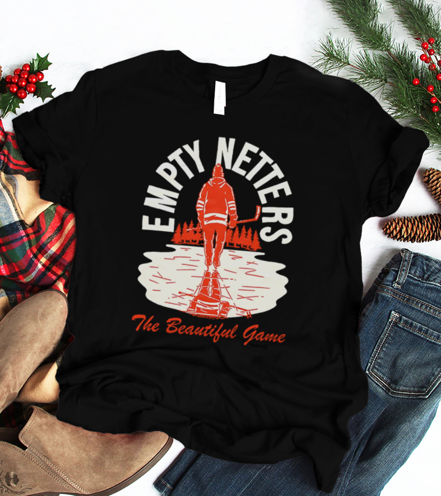 Empty Netters The Beautiful Game Hockey Lakeview Skater T-Shirt