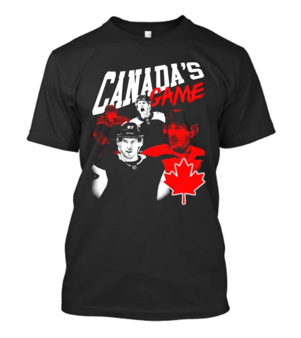 Canada's Game 4 Nations Team Maple Leaf T-Shirt