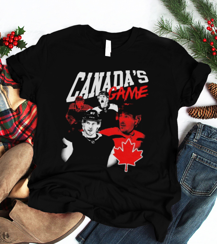 Canada's Game 4 Nations Team Maple Leaf T-Shirt