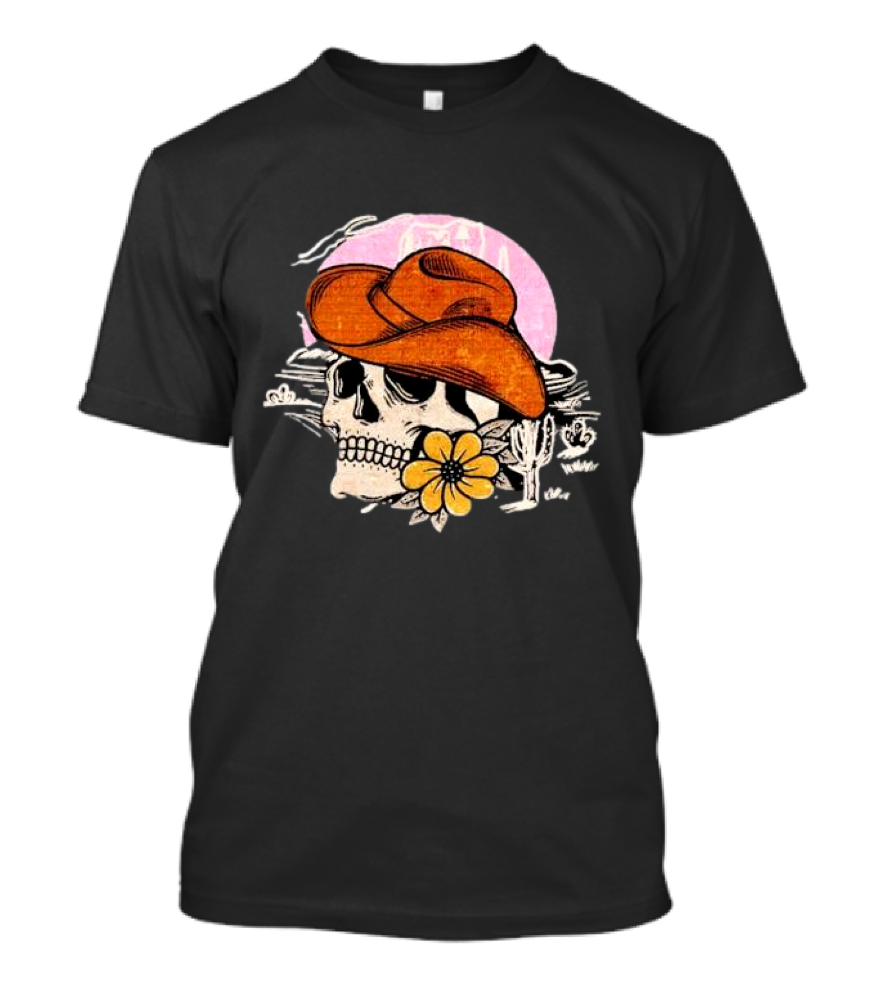 Desert Skeleton Western T-Shirt
