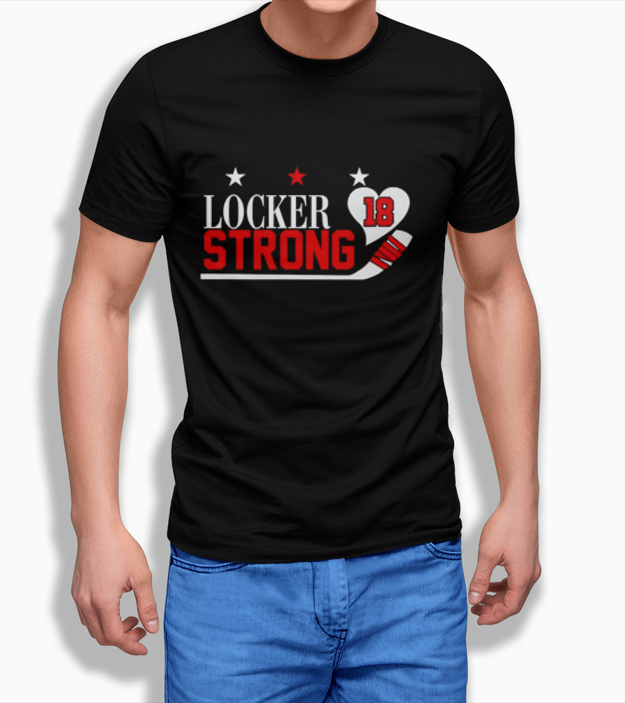 Hockey locker strong T-Shirt