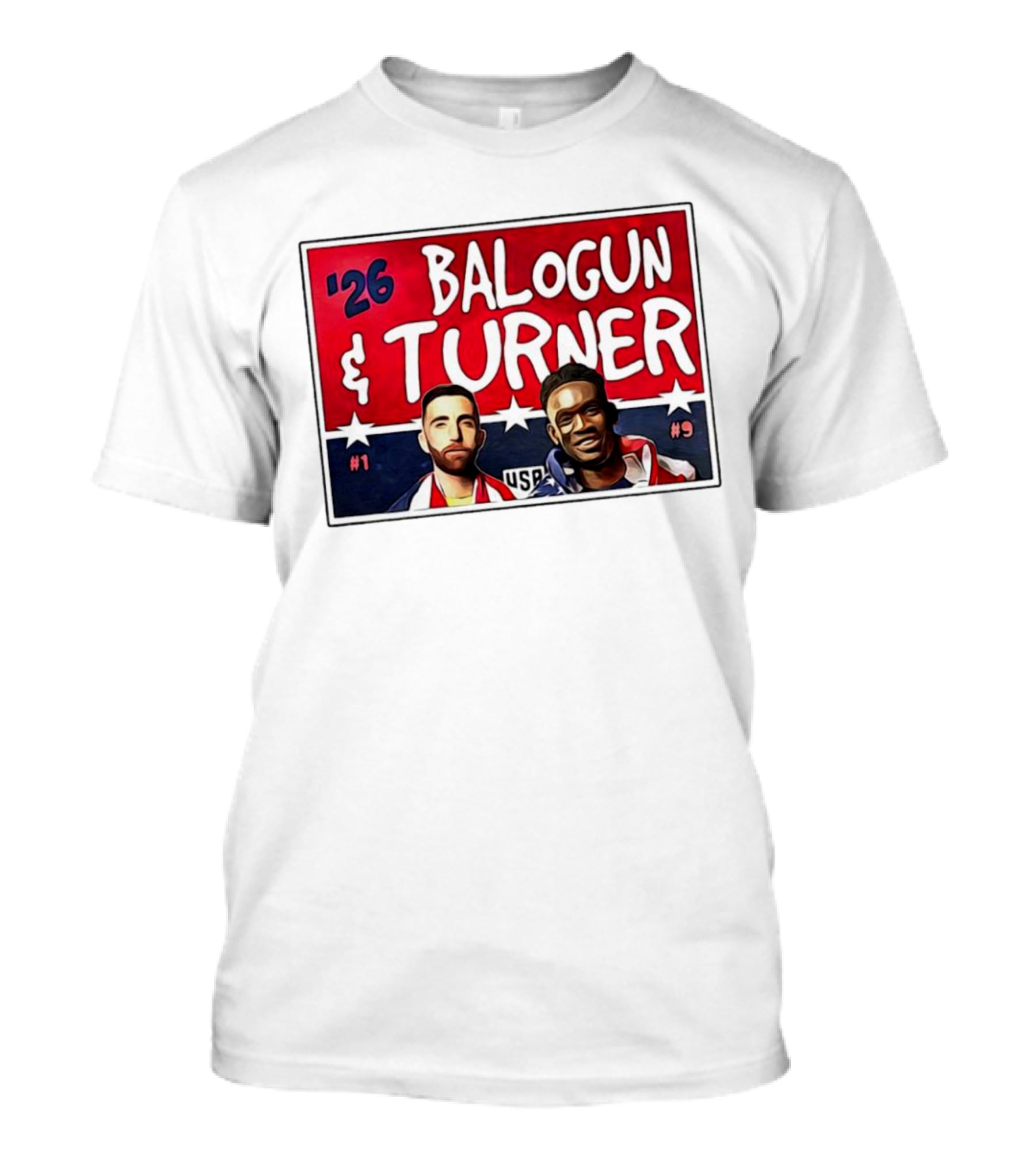 '26 Balogun Turner USA #1 #9 T-Shirt