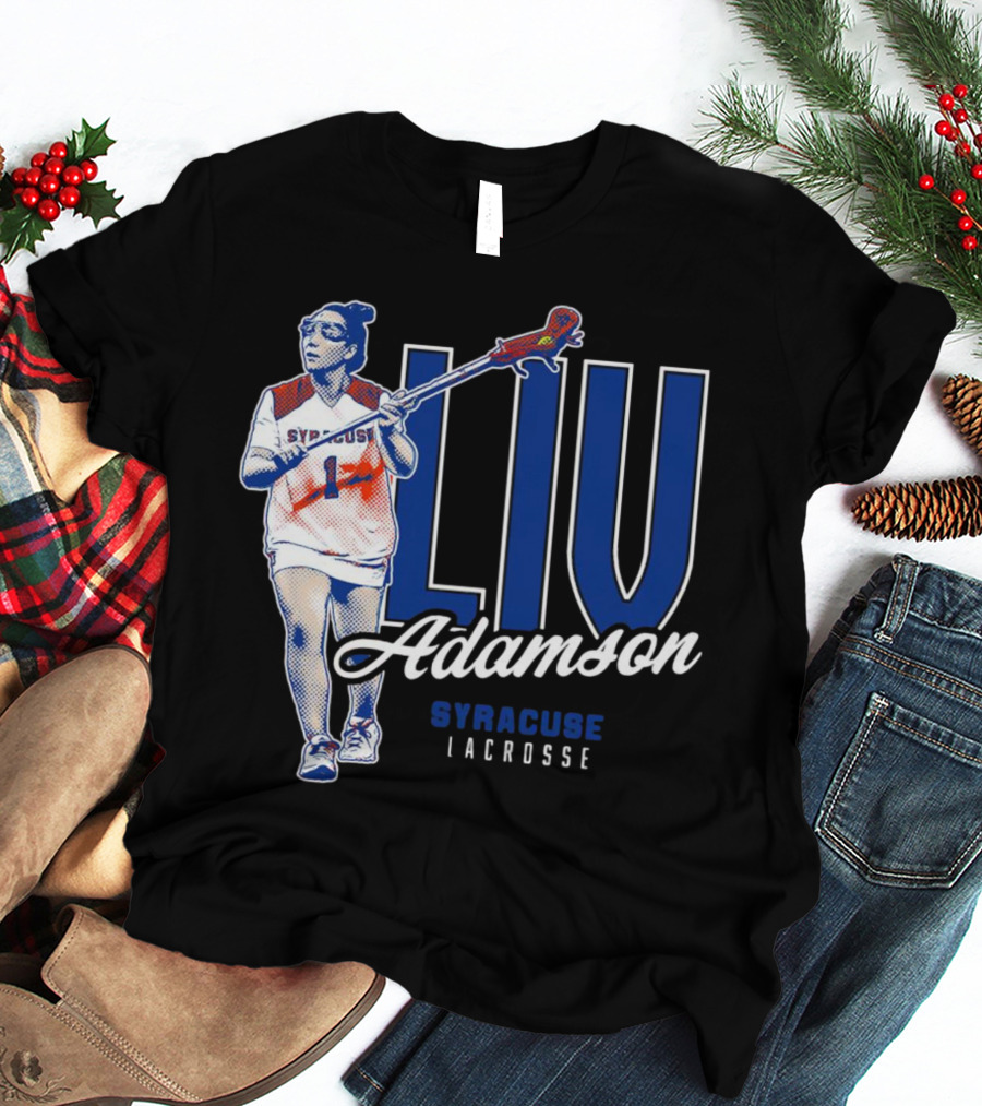 LIV Adamson 1 Syracuse Lacrosse T-Shirt