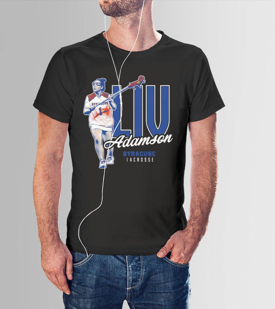 LIV Adamson 1 Syracuse Lacrosse T-Shirt