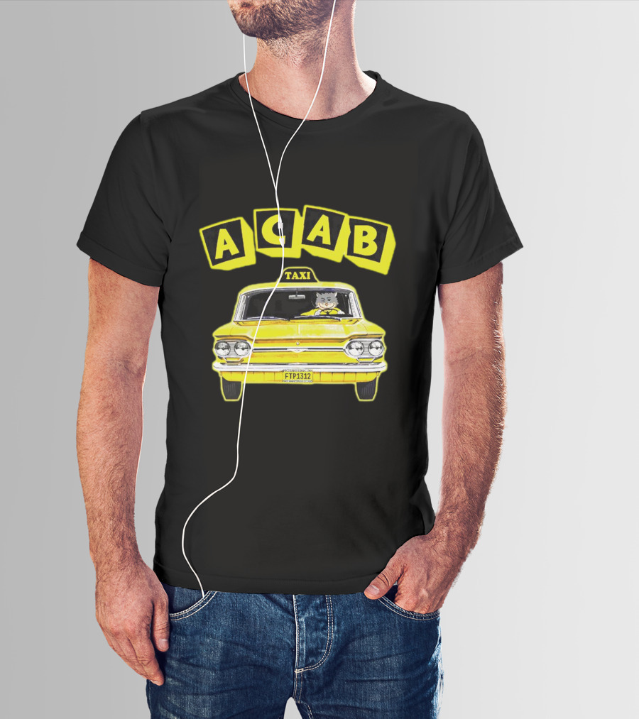 ACAB Taxi Cat FTP1312 T-Shirt