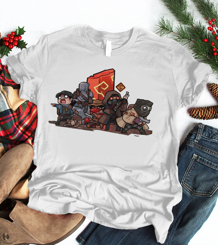 I Don’t Know Hi SCP Foundation Characters Adventure T-Shirt