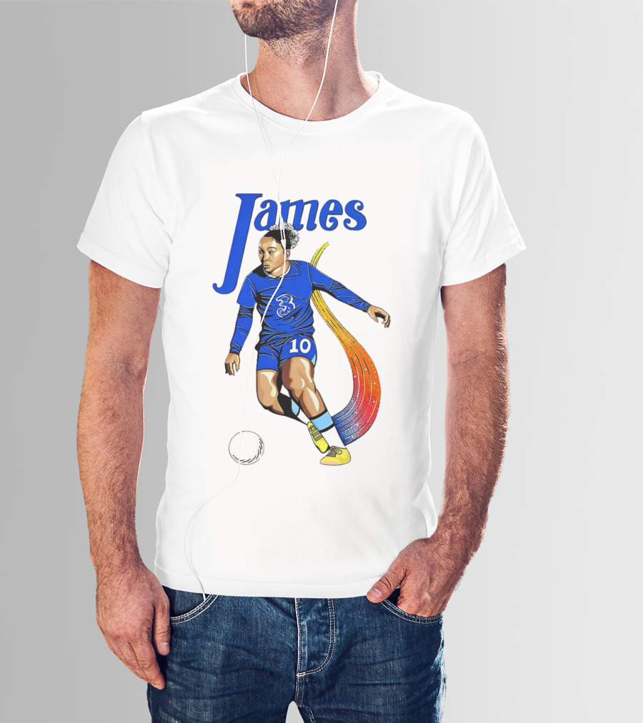 Chelsea Women Soccer Lauren James Number 10 Cheat Code T-Shirt