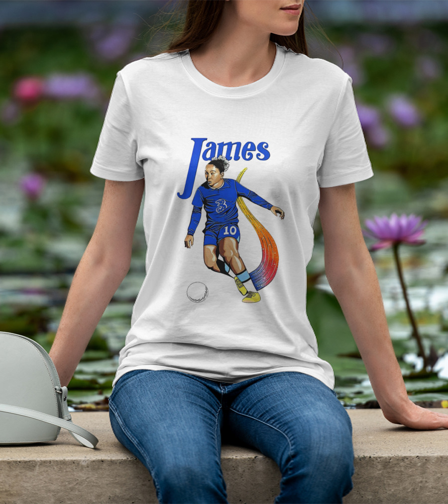 Chelsea Women Soccer Lauren James Number 10 Cheat Code T-Shirt