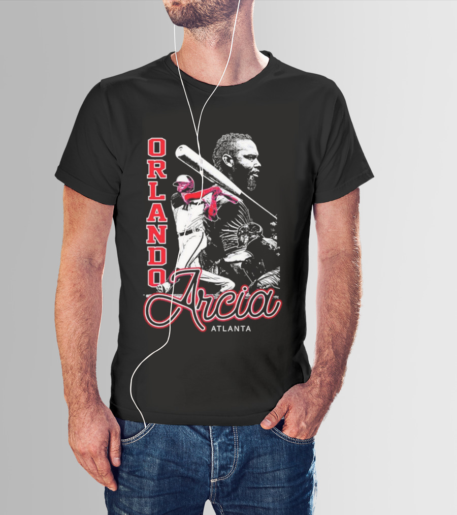 Orlando Arcia Atlanta Swing T-Shirt