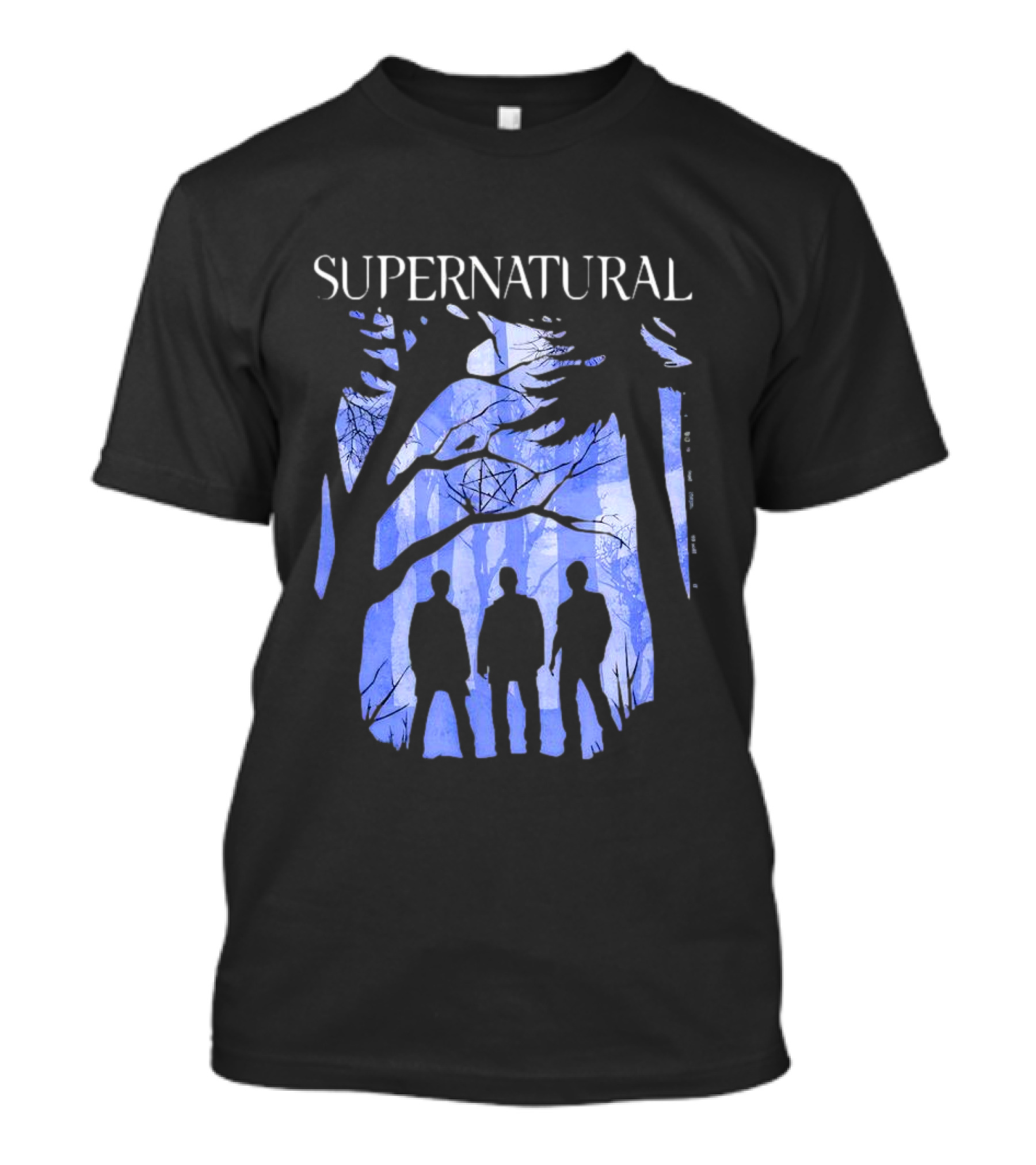 Supernatural Forest Silhouettes Trio T-Shirt