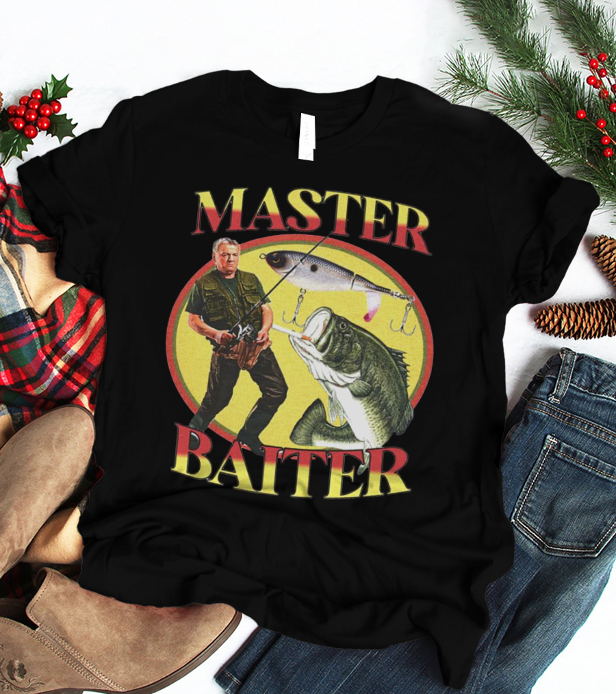 Master Baiter Fishing Humor Big Catch Lure T-Shirt