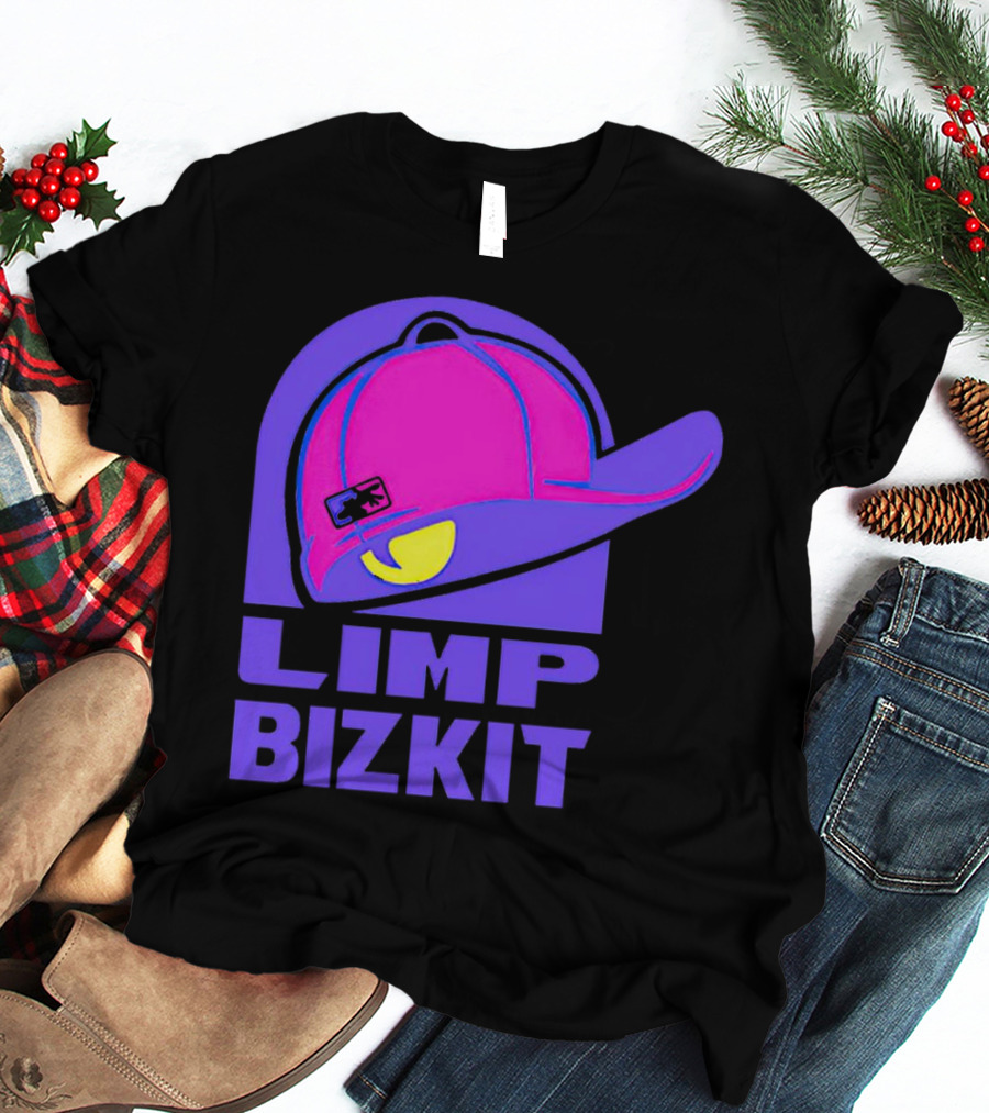 Limp Bizkit Taco Bell Logo Hat T-Shirt