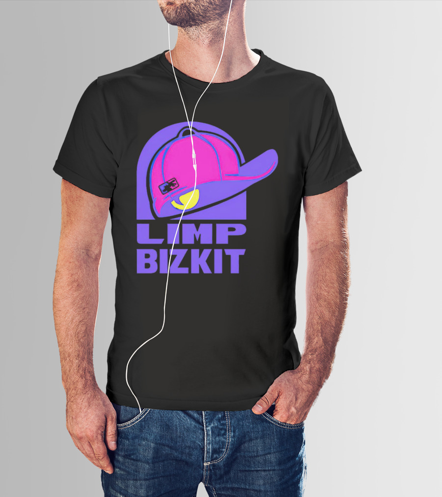 Limp Bizkit Taco Bell Logo Hat T-Shirt