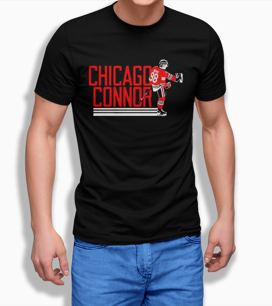Connor Bedard Chicago Blackhawks Chicago Connor T-Shirt