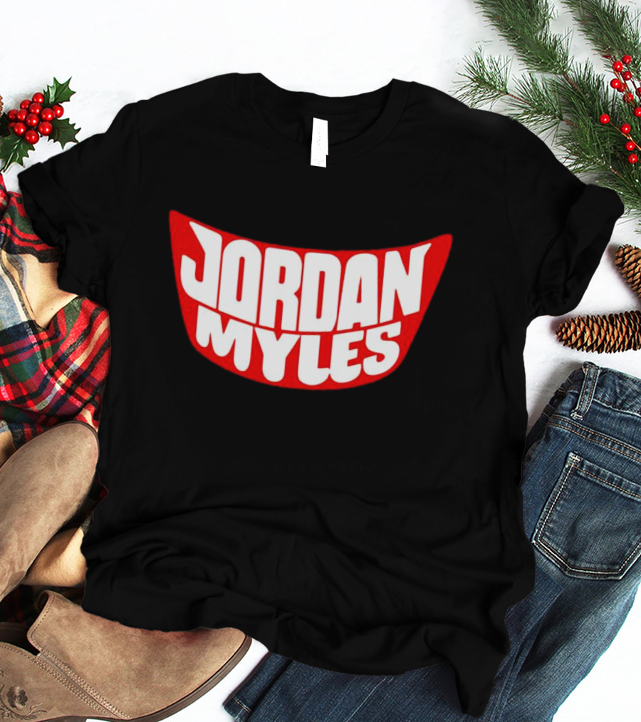 Jordan Myles Red And White T-Shirt