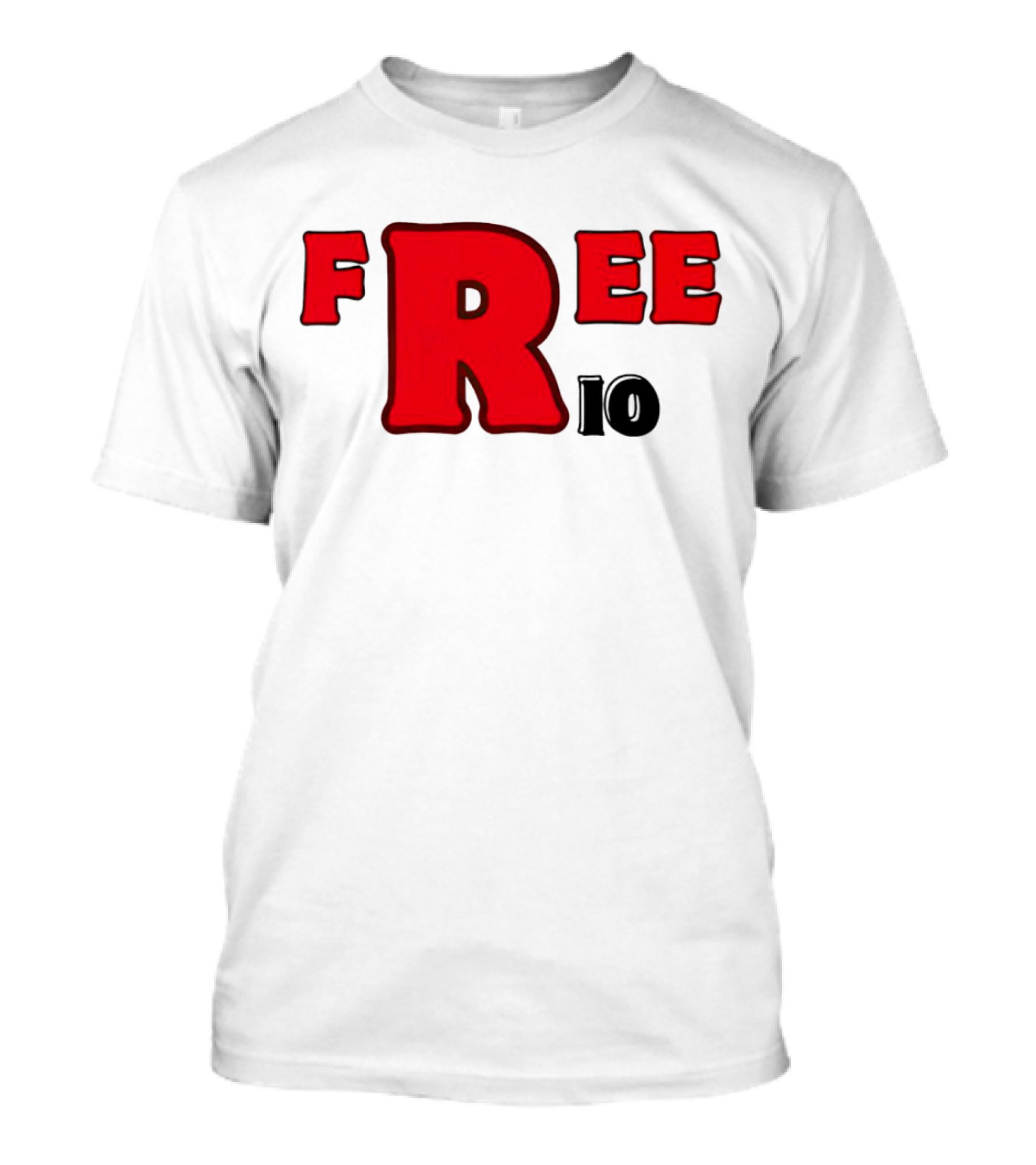 Peeta Mellark Free Rio Da Yung Rose Bold Red Letters T-Shirt