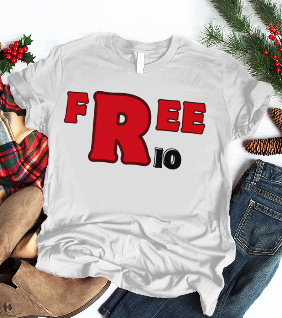 Peeta Mellark Free Rio Da Yung Rose Bold Red Letters T-Shirt