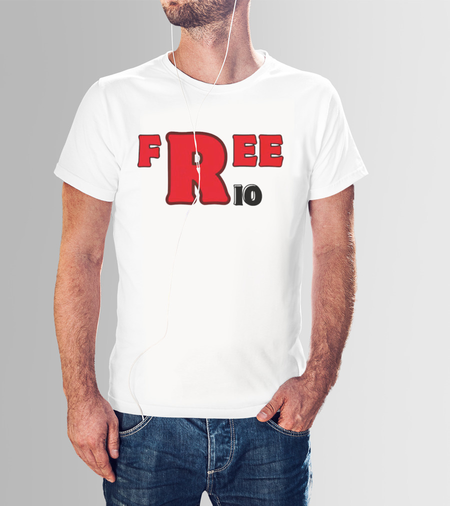 Peeta Mellark Free Rio Da Yung Rose Bold Red Letters T-Shirt