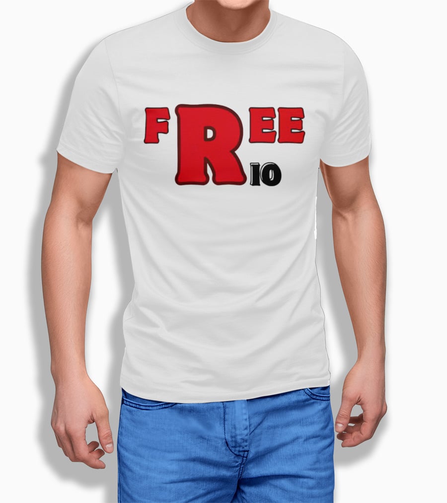 Peeta Mellark Free Rio Da Yung Rose Bold Red Letters T-Shirt