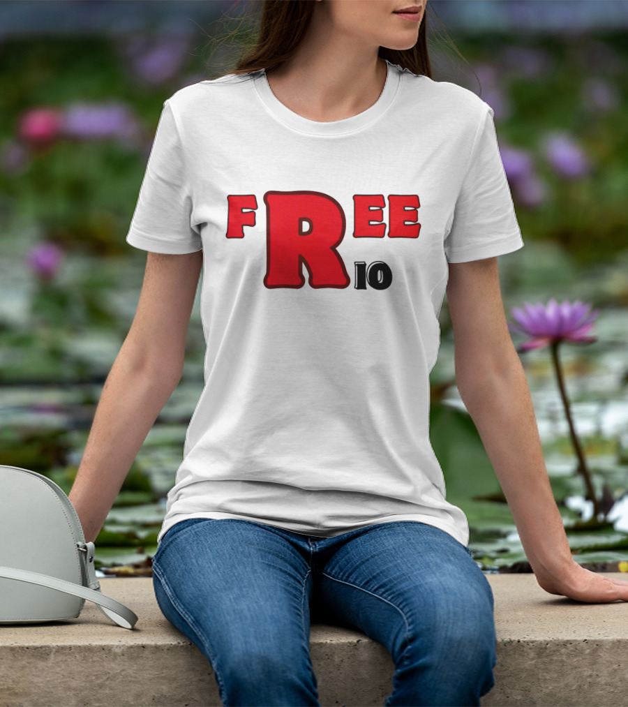 Peeta Mellark Free Rio Da Yung Rose Bold Red Letters T-Shirt