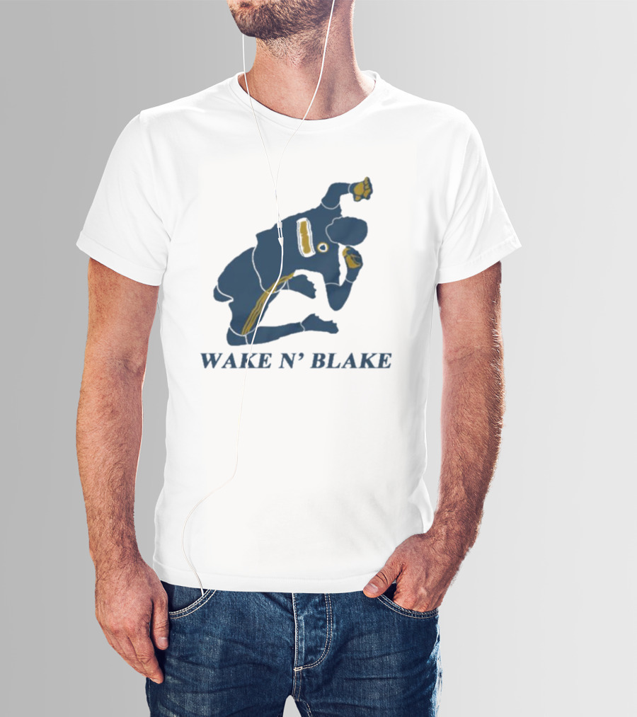 WAKE N' BLAKE Sports Jogging Exercise T-Shirt