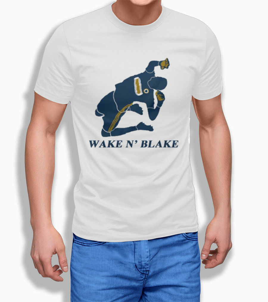 WAKE N' BLAKE Sports Jogging Exercise T-Shirt