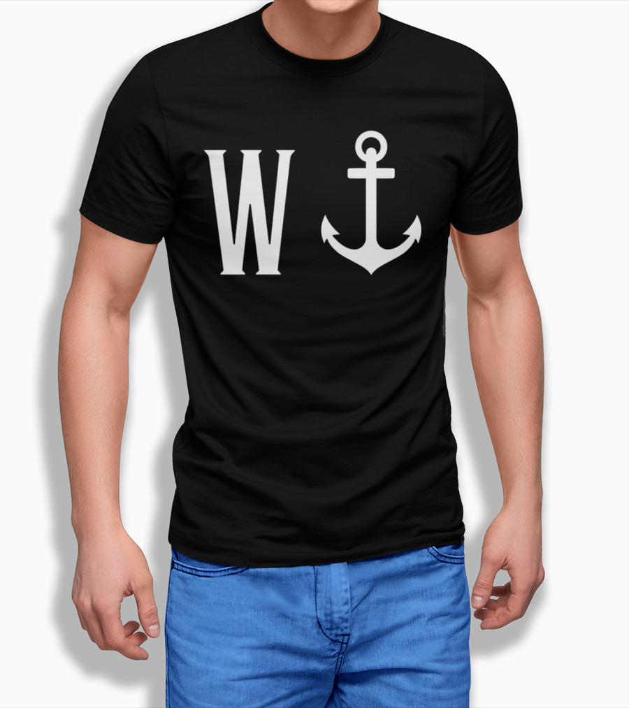 W Nautical Anchor T-Shirt
