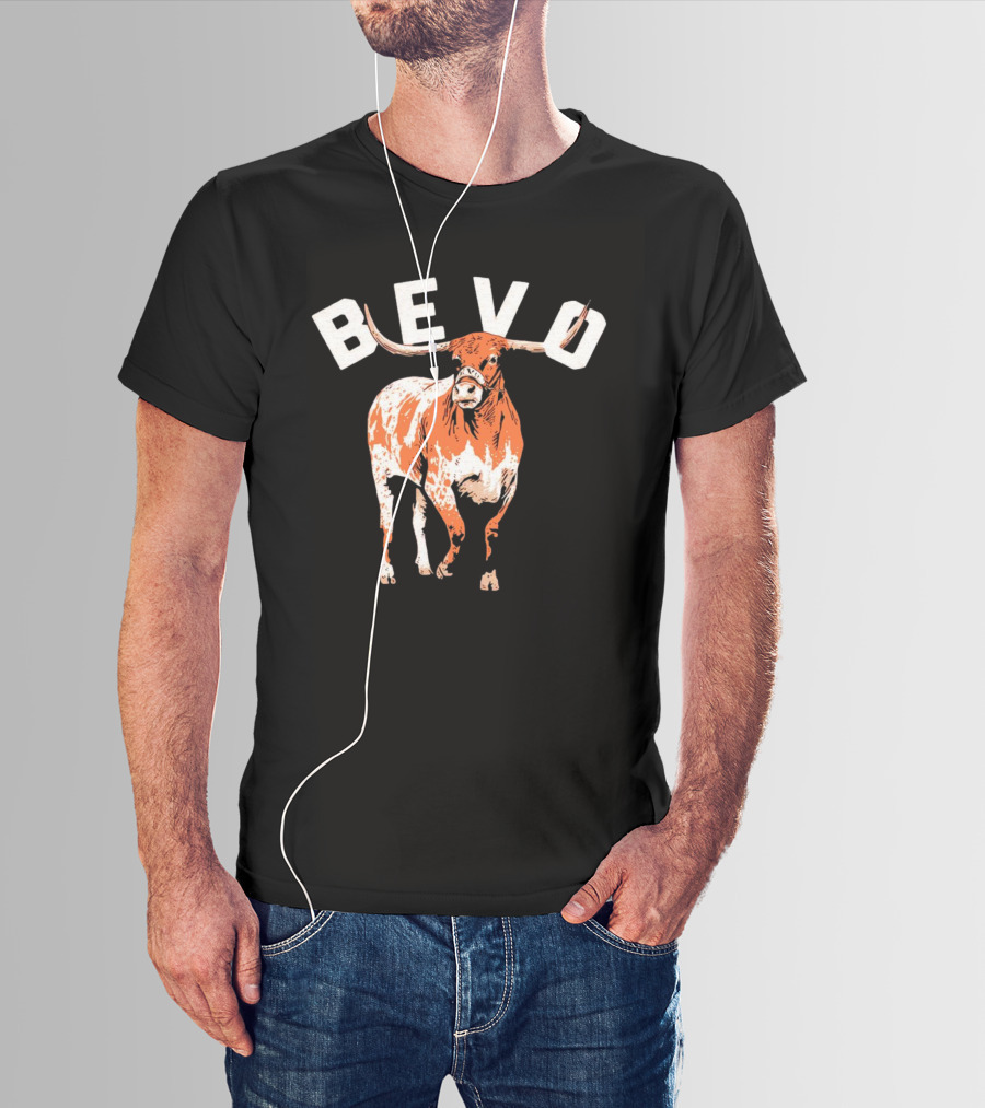 BEVO Texas Longhorn Iconic Mascot T-Shirt