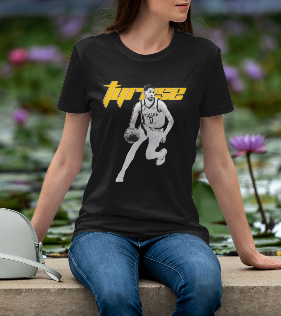 Tyrese Haliburton 0 Indiana Pacers Basketball Player T-Shirt